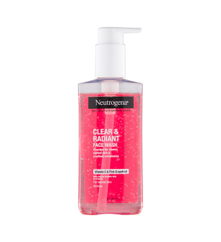 ژل شستشوی عمیق صورت نیتروژینا مدل Clear & Radiant حجم ۱۵۰ میل - شوینده گریپ فروت